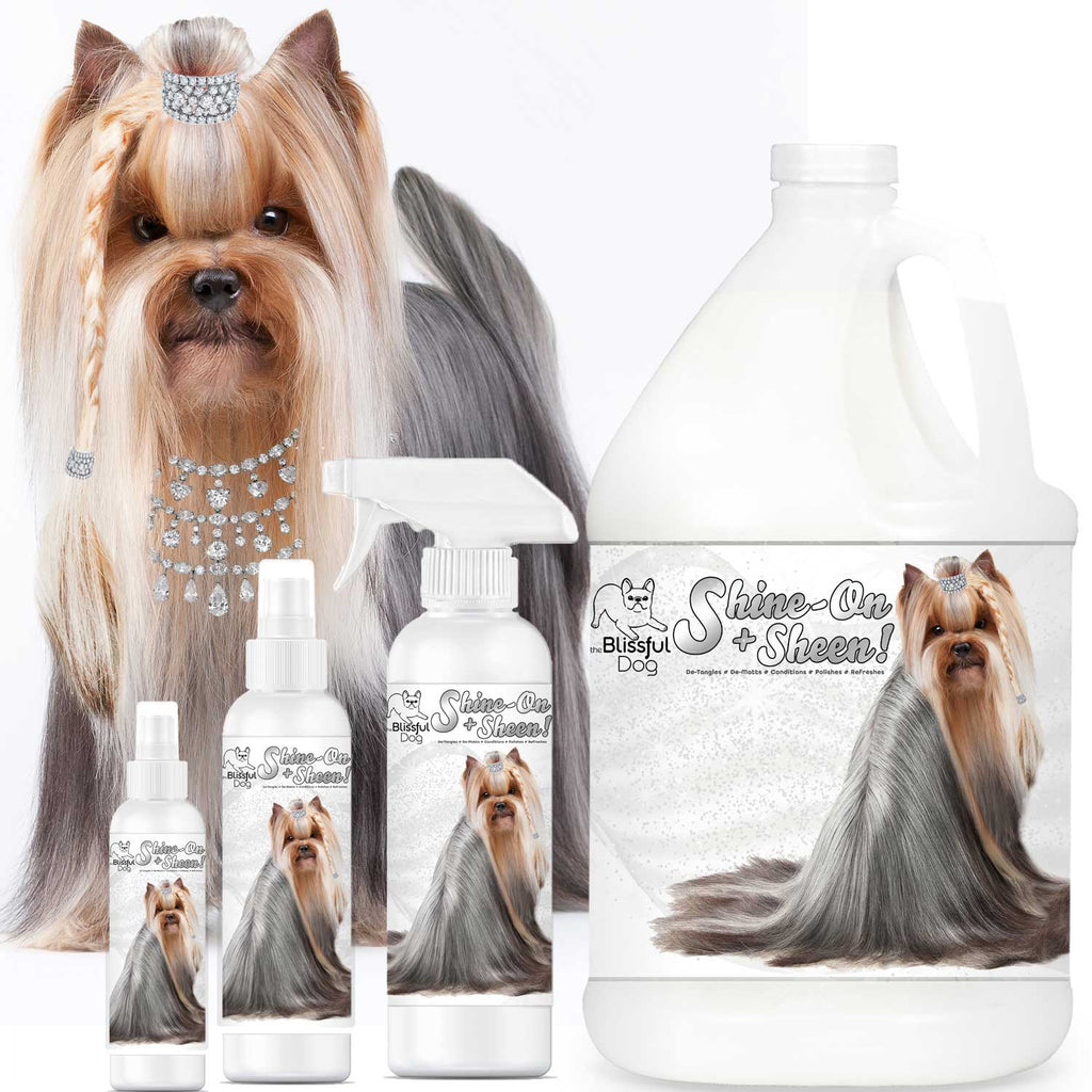 Shine-On+Sheen Dog De-Tangling Coat Spray